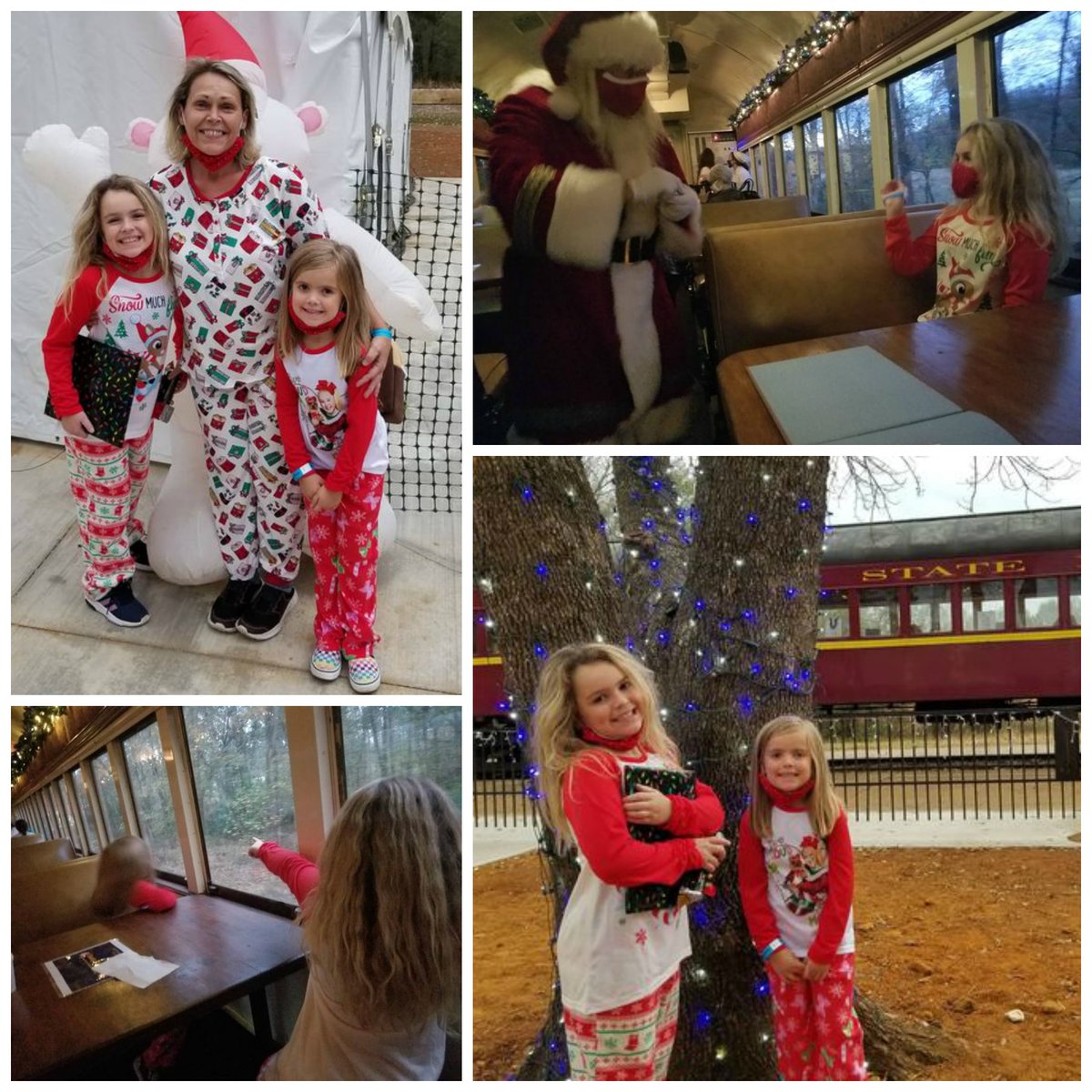 "I wanted to thank you for an absolutely magical time! I've been mentally struggling this year, like many, due to Covid pandemic. Our #PolarExpress experience was a much-needed getaway. Truly, I was as excited as a child on Christmas morning". Thank YOU, Sandi and granddaughters!