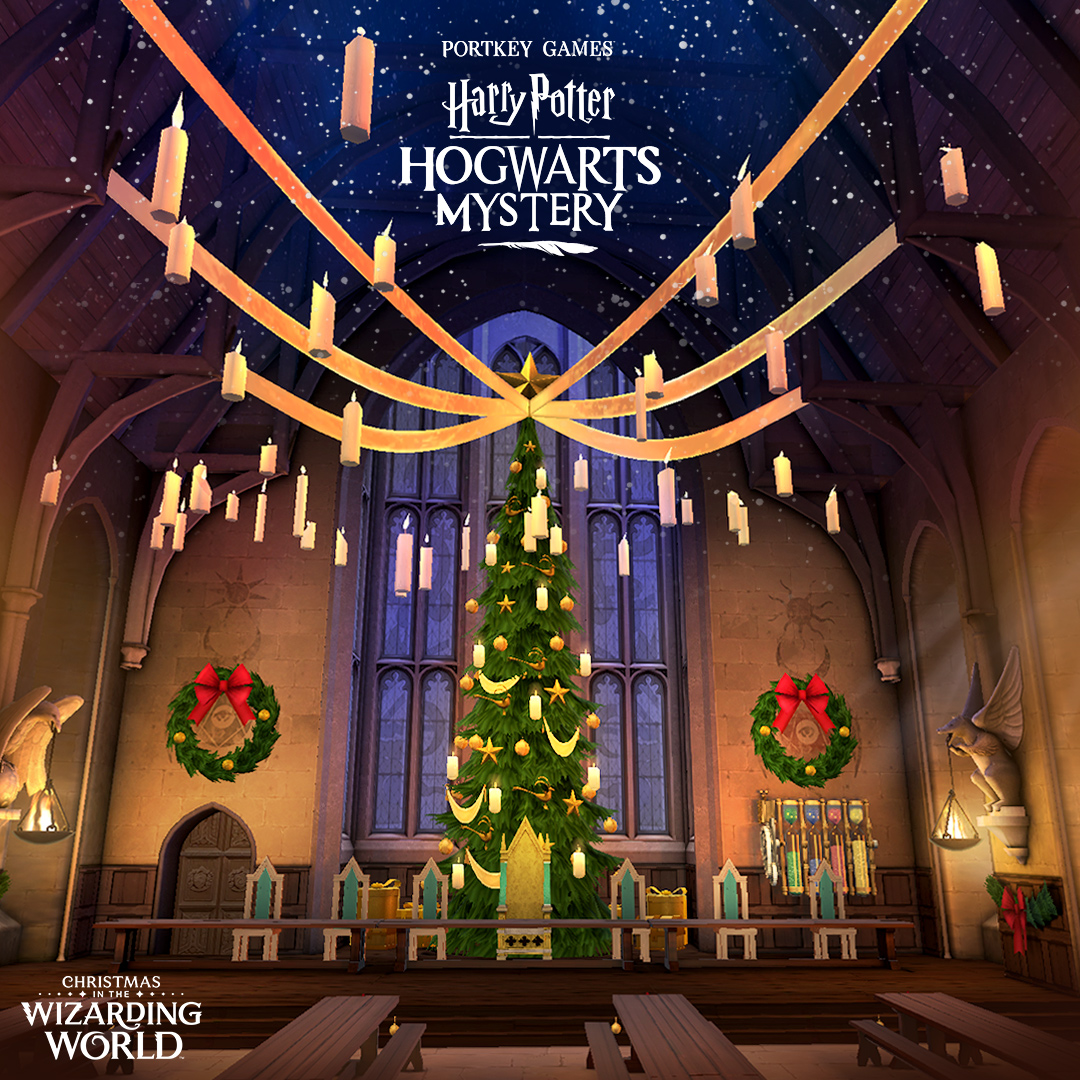 It's the first day of #WizardingWorldChristmas month!