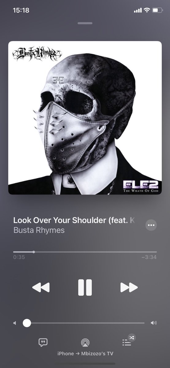 Mbiizozo's tweet image. Busta Rhymes - Look Over Your Shoulder (feat. Kendrick Lamar)

#ExtinctionLevelEvent2 #TheWrathofGod #GoodMusic