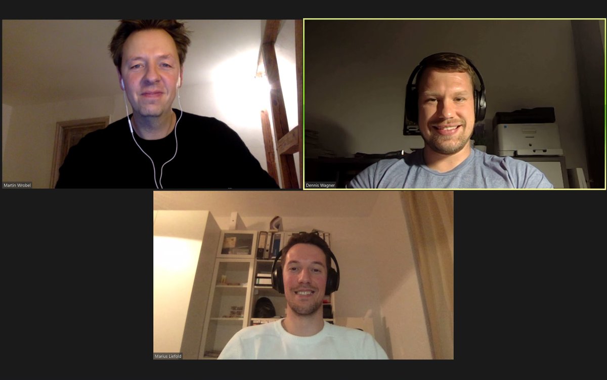 Gestern waren wir zu Gast im #Podcast <a href="/marketing_021/">Marketing From Zero To One🎙️</a> 🎙 von Prof. Martin Wrobel der <a href="/TH_Brandenburg/">TH Brandenburg</a> 

Wir freuen uns auf die #Veröffentlichung des Podcasts also - stay tuned 😉

#marketing021 #podcast #marketing #startup #thbrandenburg #brandenburganderhavel #havelvalley