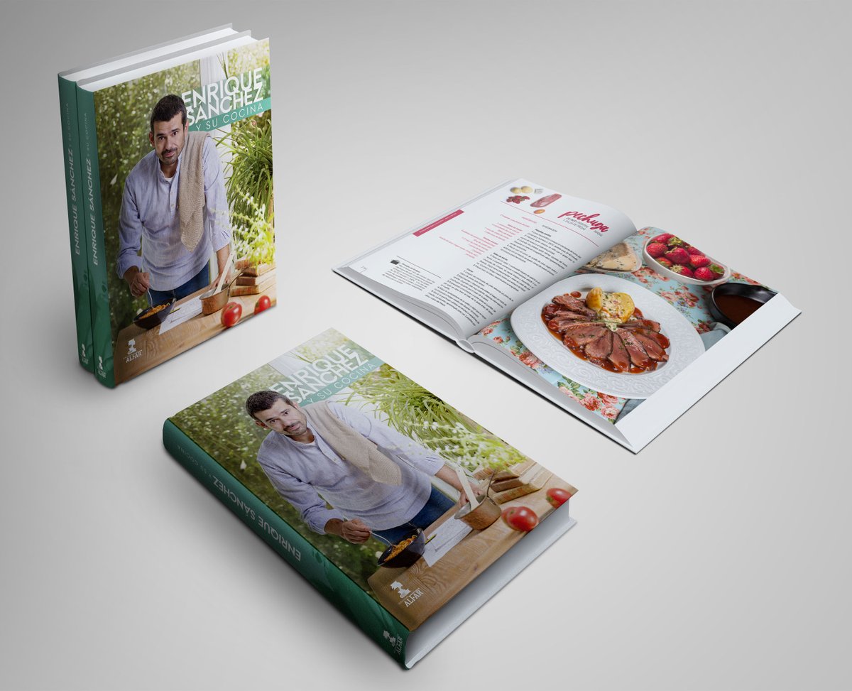 Ediciones Alfar S.A. on X: #EnriqueSánchez #Cómetelo #cocina #recetas ¿Aún  no tienes lo nuevo de @Enrique_chef? Enrique Sánchez y su cocina, el libro  definitivo que nos descubre los secretos de la cocina.