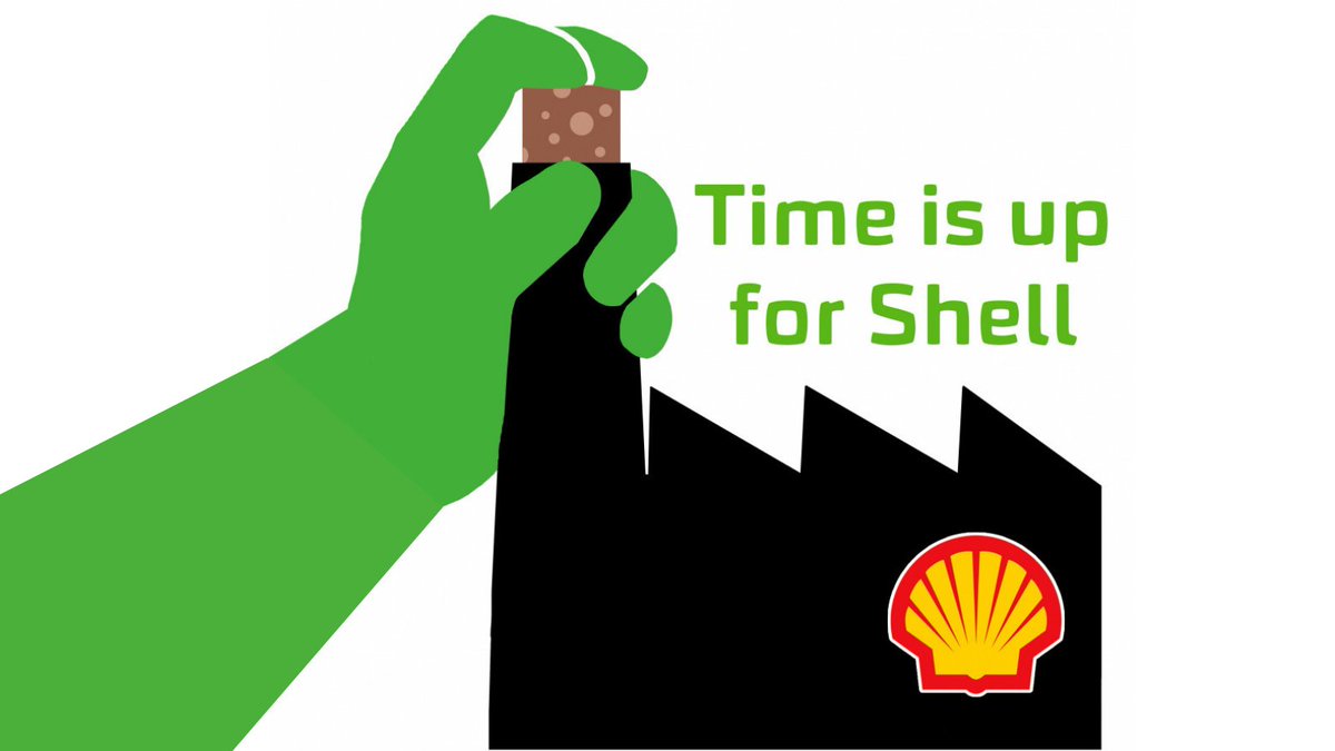 350Europe's tweet image. A historic #ClimateCase against #Shell in the Netherlands has started today ⚖️✊

Time is up for @Shell, one of the most polluting and damaging corporations on the planet. 

Retweet to show your support for the #PeoplevsShell! 

foei.org/news/the-peopl…
  #StopShell