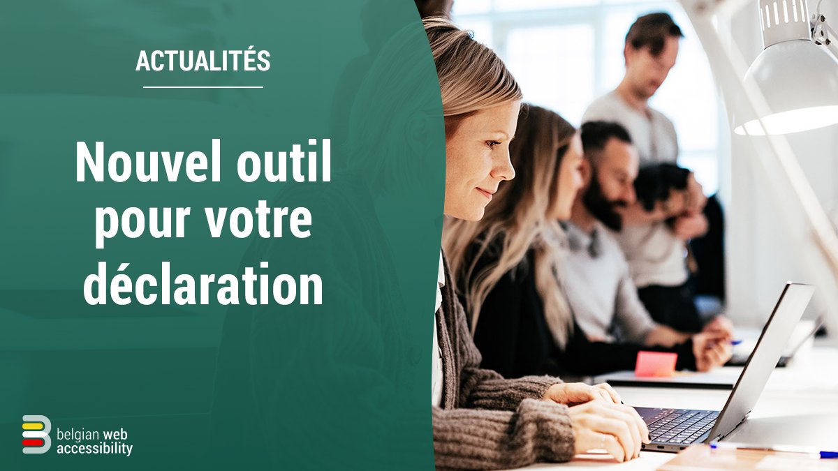 accessibilitybe's tweet photo. Dans les outils 🔧offerts sur https://t.co/FIKKVfnxSz, vous avez dès aujourd'hui le nouvel assistant à la création de votre déclaration d'accessibilité! Simple et efficace💡, il vous permet de créer en qq clics votre déclaration. #webaccessibility #accessibility #begov #wcag https://t.co/RkJYd21d7c