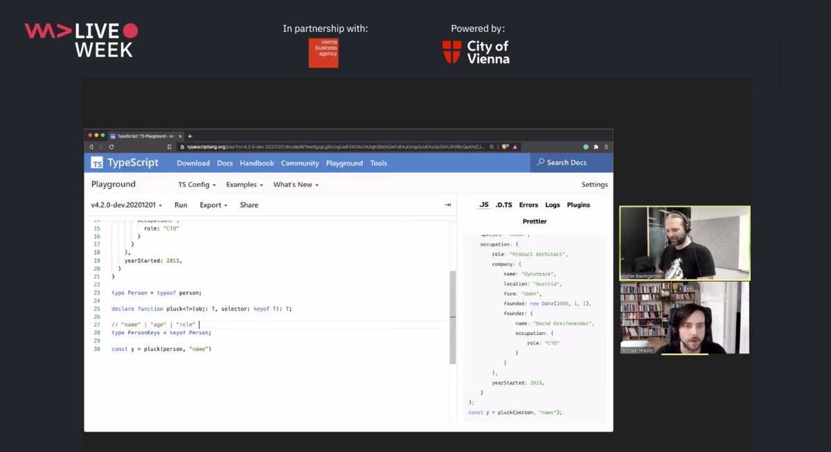 meeroslav's tweet image. Watching @ddprrt and @Michael_Hladky explaining how they solved nested types in #rxangular. Very nice explanation so far

#wearedevsliveweek #wearedevs