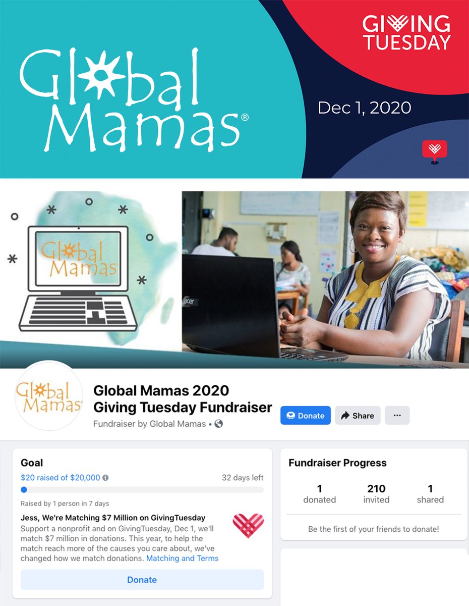 #GivingTuesday is happening now! We'd so appreciate your support if you're able- whether it's sharing our fundraiser with your community or making a gift. More details here: bit.ly/3fSG1Qx