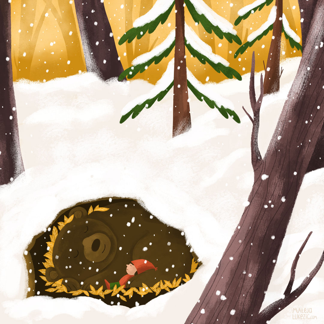 FOLKTALE WEEK 2020, Day 4 Prompt: Solstice 🐻
You can learn more from <a href="/folktaleweek/">Folktaleweek</a> account