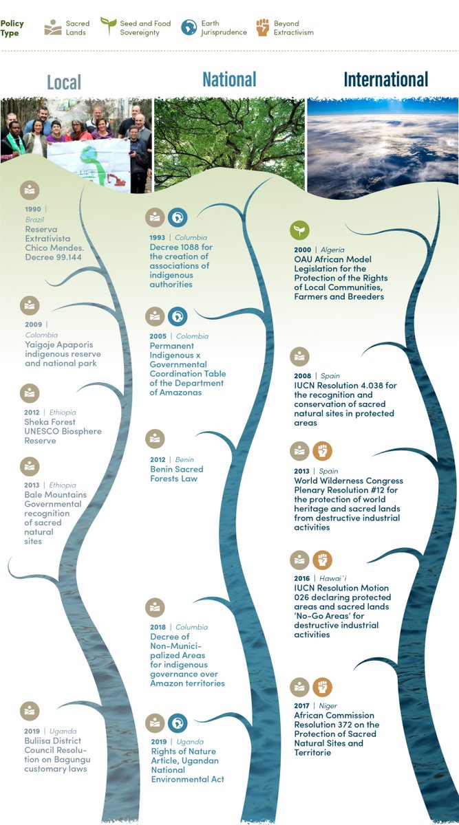 GaiaFoundation's tweet image. Thread...

We don't often talk up our work, because we believe in contribution, not attribution. 

But this #GivingTuesday we want to tell you a bit more about what #Gaia does to protect and restore our living planet, through some new #infographics!

gaiafoundation.org/our-impact/