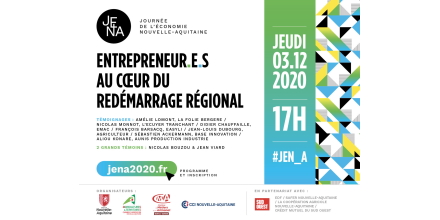 F Barsacq est invité en tant que fondateur et président d'une entreprise industrielle innovante au "rendez-vous de l’économie" de la région #NouvelleAquitaine  le 3/12. A suivre en direct sur jena2020.fr ou le live Youtube lnkd.in/dA9sVCW.
