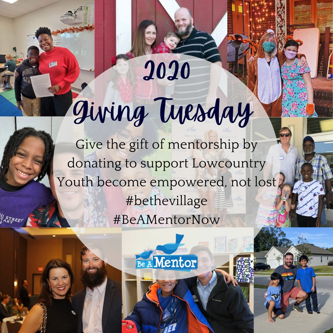 BeAMentorNow's tweet photo. This Giving Tuesday, please help us reach our goal of just $1,000 to give the gift of mentorship to kids on the brink of success in our Charleston community.
We believe in every one of our children.
Do you?
Donate Here: https://t.co/yM7IQg0UoD
Link Also in Bio https://t.co/0ufzoSMTZG