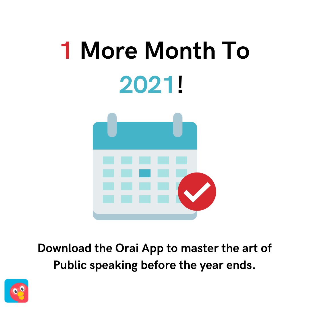 OraiApp's tweet image. Ace all your Zoom meetings and presentations in 2021. 2020 has been a strange year, so start 2021 with a new set of skills! Improve your public speaking with Orai&apos;s detailed evaluation features by downloading the app right away: orai.com/download