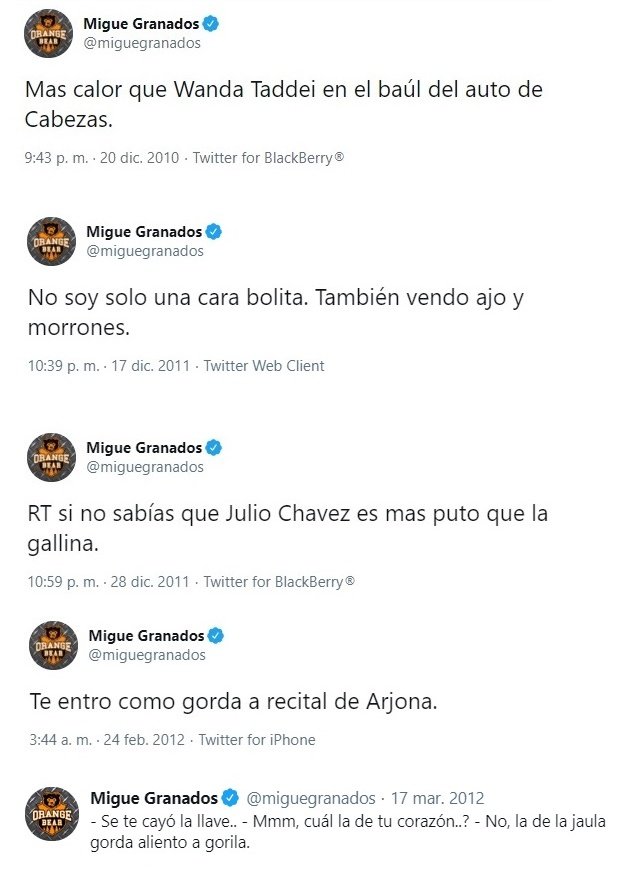 Por Que Es Tendencia Di Twitter Migue Granados Por Quienes Comparten Tweets Que Publico