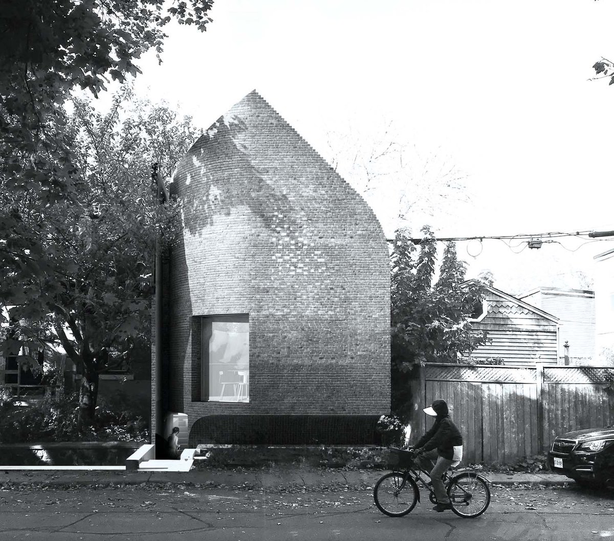 Think big, start small — a novel and elegant design. Semi-detached housing concept by <a href="/JaStudioInc/">JaArchitectureStudio</a>. Winner of the <a href="/CdnArch/">Canadian Architect</a> Award of Excellence. canadianarchitect.com/wardell/