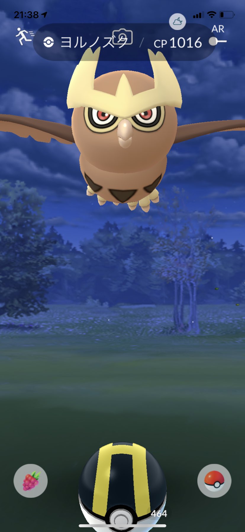 Penbro ポケgo垢 めっちゃカッコイイの撮れた ヨルノズクはフクロウですか ミミズクですか 答 どちらも正解です 笑 ポケモンgo ヨルノズク T Co Xyjvyrtssc Twitter