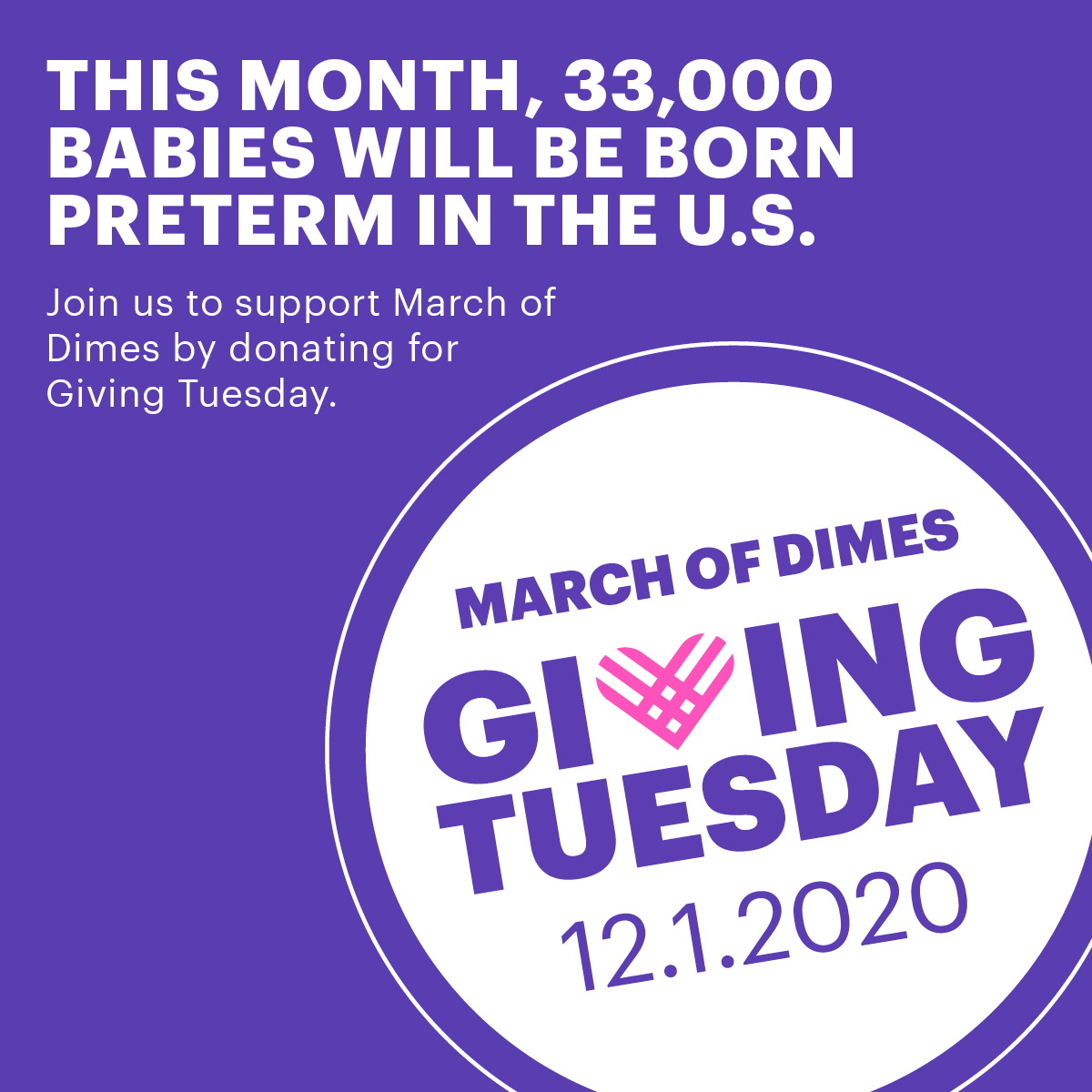MODCAL's tweet image. This year alone, more than 380,000 babies will be born preterm and that number is growing larger every year. This Giving Tuesday join us to fight for all moms &amp;amp; babies by donating today and every dollar you donate to @MarchofDimes will be triple matched! bit.ly/MODGivingTuesd…