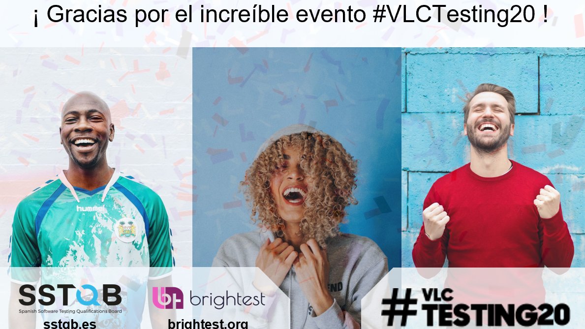 SSTQB_es's tweet image. La semana pasada @BrightestOrg y @SSTQB_es fueron patrocinadores del #VLCTesting20.  Gracias al maravilloso equipo de organización del @ITI_TIC. 

¡Esperamos con interés el próximo año! #reachyourpotential #alcanzatupotencial #vlctesing20