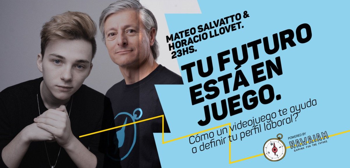 Hoy hacemos un vivo en Instagram con mi amigo <a href="/DoctorPega/">Horacio Llovet</a> para discutir el futuro del trabajo y el impacto de <a href="/NawaiamGaming/">NawaiamES</a> en el mismo. Sumense wachoooo instagram.com/mateons