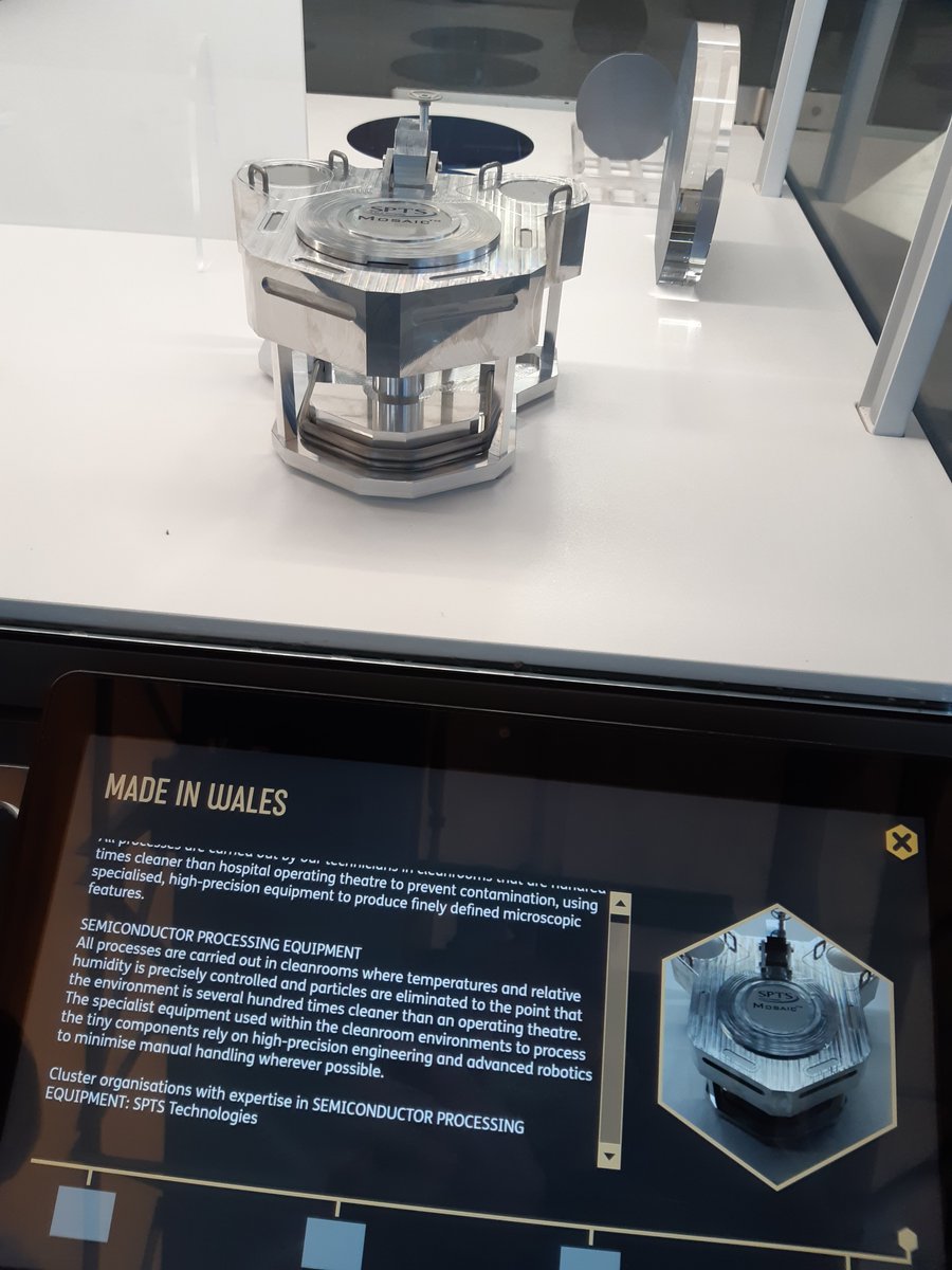 SPTS_Tech's tweet image. The #CSconnected exhibit at @Techniquest is part of the Science Capital project and showcases the compound semiconductor cluster in Wales. The exhibit even features a miniature model of an SPTS wafer processing system. Check out a few sneak peek pics below. #CSCluster