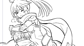 進捗31 過去絵描き直して穴埋めしたりなど 