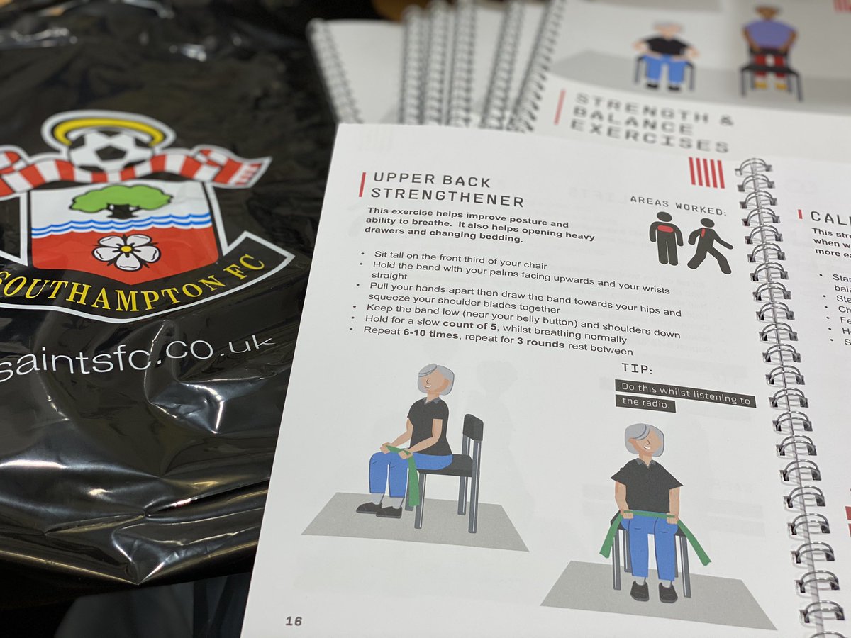 Santa61110's tweet photo. Thank you @SFC_Foundation for providing our residents with step by step exercise guides, small things that make a big difference 🙏🏻 https://t.co/TsWhx8YaOt