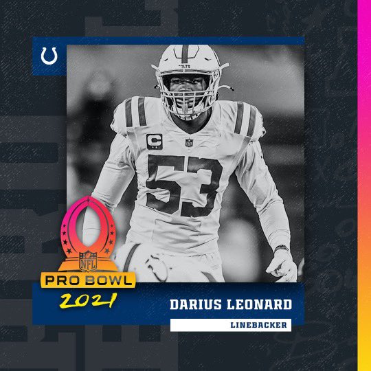 social voting starts today!! 

every tweet with the hashtag is a vote and every retweet counts as a vote. 

#ProBowlVote Darius Leonard