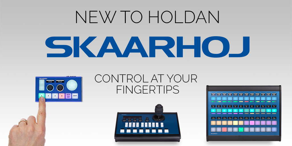 HoldanBlog's tweet photo. Have you seen our new brand @Skaarhoj ?
Universal, highly configurable and integrated controllers for the broadcasting industry.
Check out their kit here: https://t.co/YFVK5fVodF
#BroadcastTV #Cameracontrollers #ptzcontrol #PTZcamera #Production #Corporate #Audio #Video https://t.co/7Nq652kB1d