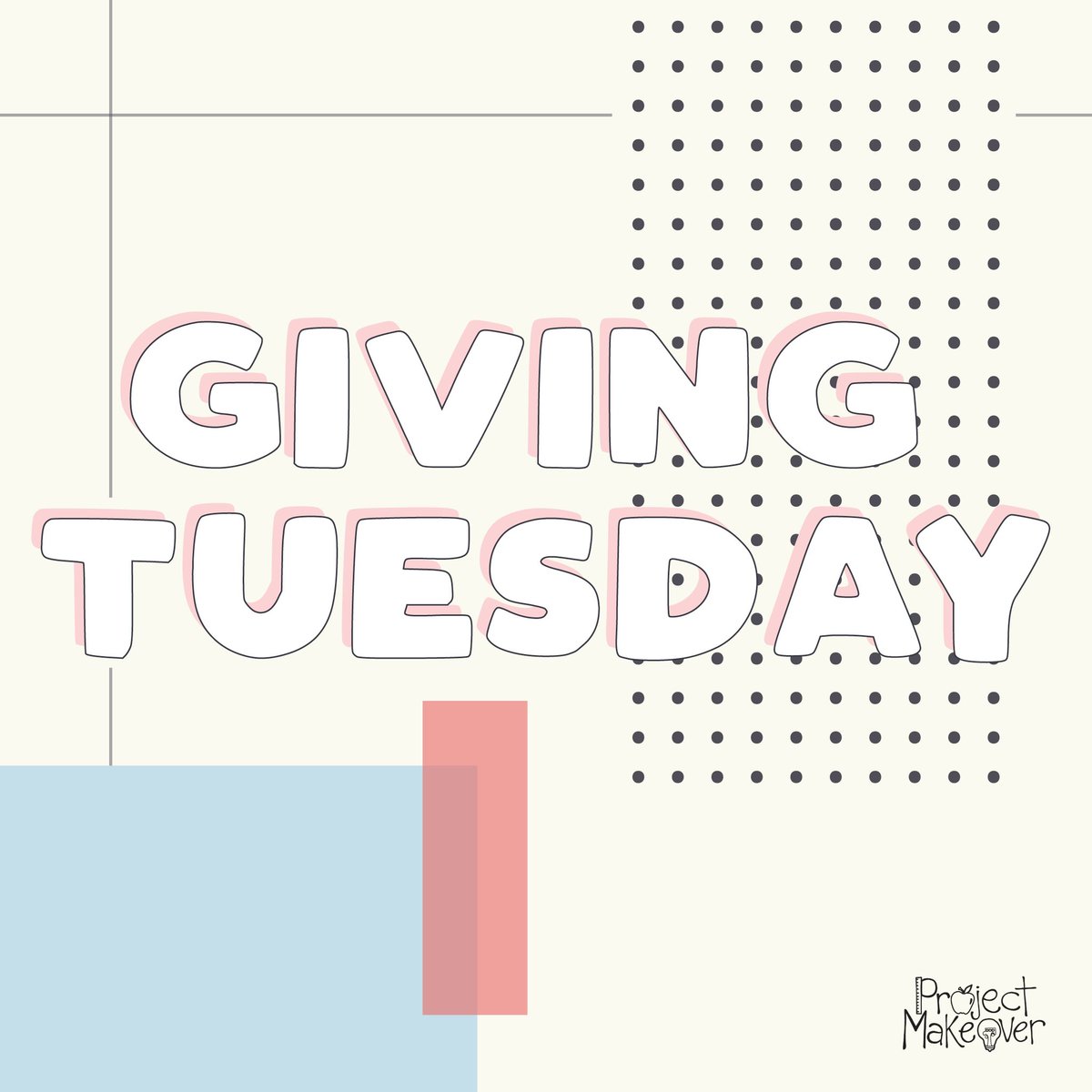 Happy #GivingTuesday! Join PM in our pursuit to help schools spark wonder, joy & dreams. We strive to give students & teachers a space that echoes creativity, confidence & growth for all learners. Please consider donating to PM through our site or Venmo (@Project-MakeoverUF).