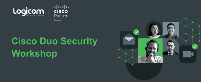 LogicomDisti's tweet photo. Calling KSA #CiscoPartners! Join the Logicom Cisco Duo Security Workshop for Sales AMs tomorrow, December 2nd, to discover the Duo Zero trust offering, case studies & latest updates. Register free today https://t.co/NB9q9Eufkn
#LogicomCisco #LogicomEvents #DuoSecurity @duosec https://t.co/lg3ekz4OsQ