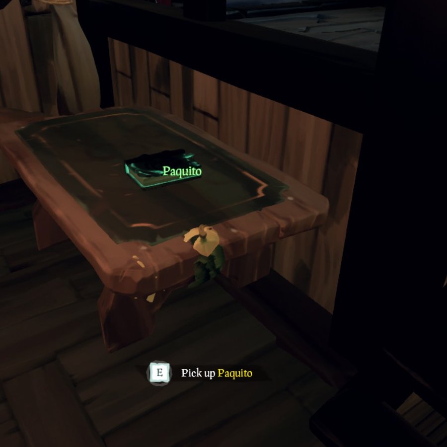 konigspython's tweet image. I think there is something wrong with my birb... XD
#SeaofThieves #glitch