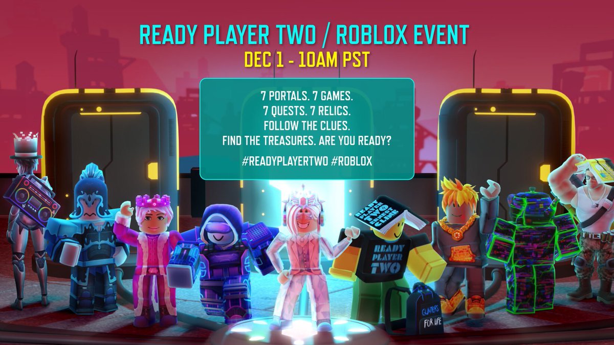 Bloxy News On Twitter The Hunt For All 7 Relics Has Officially Begun 7 Https T Co Hobg5h9djn Readyplayertwo Roblox - roblox twitter shades