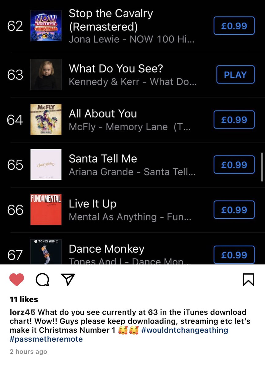 Download this amazing song 🎧 written by my good friend, <a href="/WeeLorz/">Laura Kerr</a> Dad for a wonderful Charity, &amp; a gorgeous little girl!  <a href="/Wouldntchangea1/">#wouldntchangeathing</a> 

#WouldntChangeAThing 
Get it to #1! 
@JeaneF1MSP <a href="/AyrGaiety/">The Gaiety</a> 
distrokid.com/hyperfollow/ke…

What Do You See? youtu.be/NaU2k8CUhig via <a href="/YouTube/">YouTube</a>