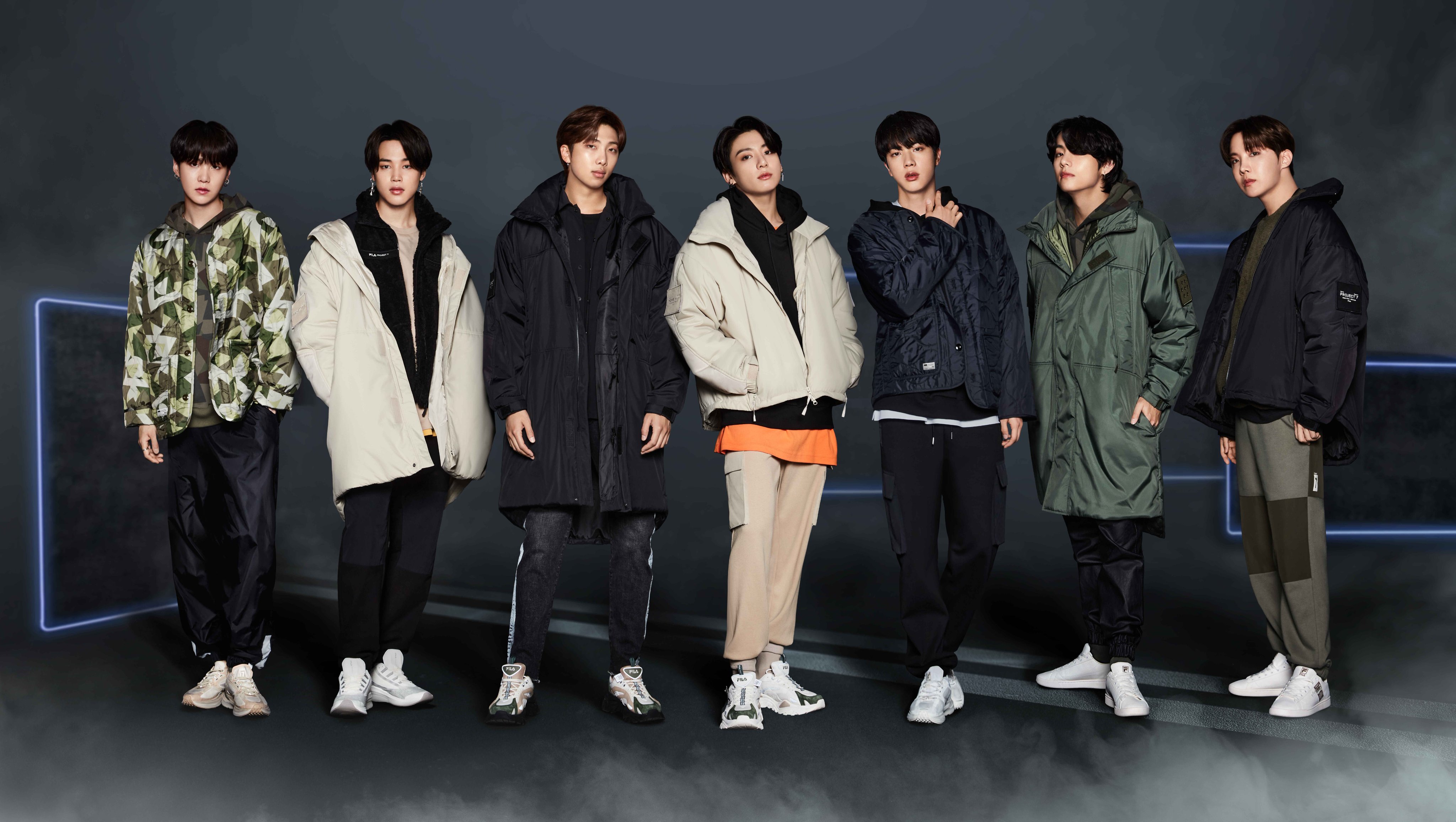 FILA on Twitter: "It's here: Project 7 is available now https://t.co/rnVVaBgbEJ. #BTS #RM #SUGA #jhope #Jimin #V #JungKook https://t.co/z53ztmTZ9Z"