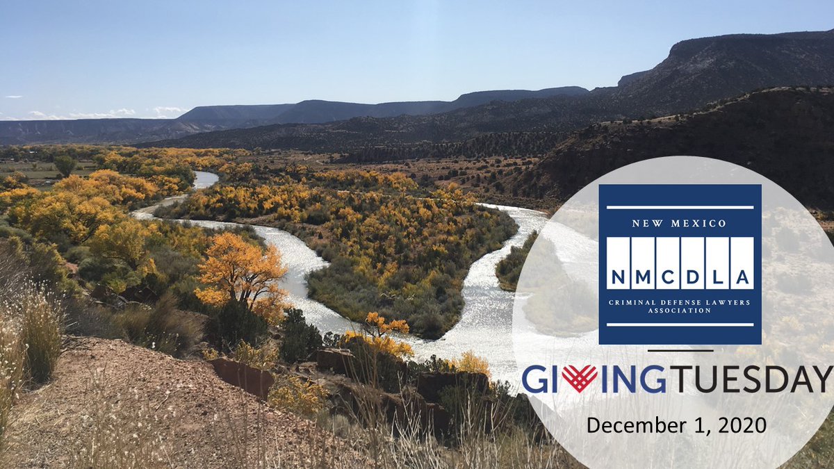 For #GivingTuesday2020 if you're looking to support an org that fights for police accountability, civil rights, racial justice, and a public health approach to drug policy then please support the work of <a href="/nmcdla/">NMCDLA</a> #GivingTuesdayNM
