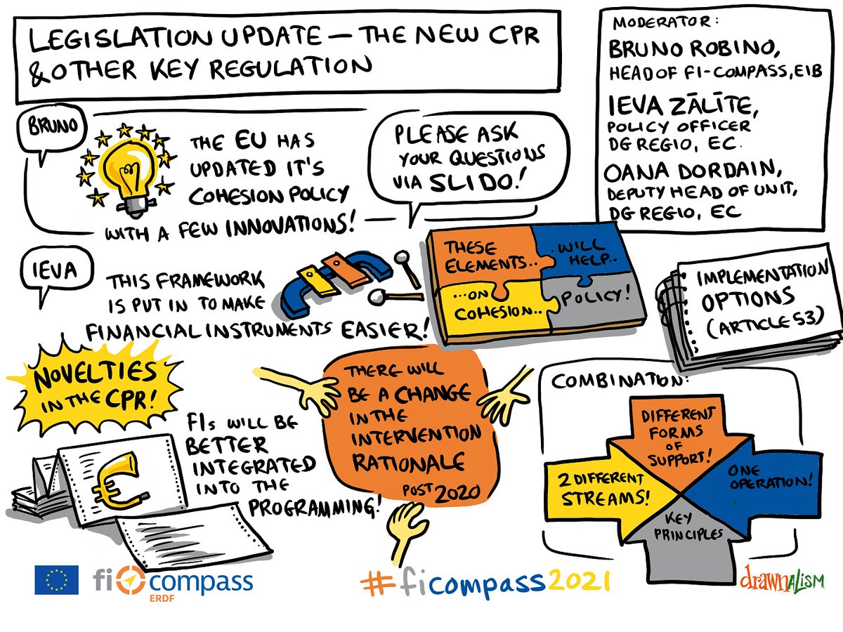 ficompass's tweet photo. 🔊 A #NEW and simpler set of rules for the #CommonProvisionsRegulation!

These innovations aim to simplify and improve synergies for #financialinstruments in the next programming period.

#ficompass2021 @BrunoRobino https://t.co/CDWbw0p3UQ