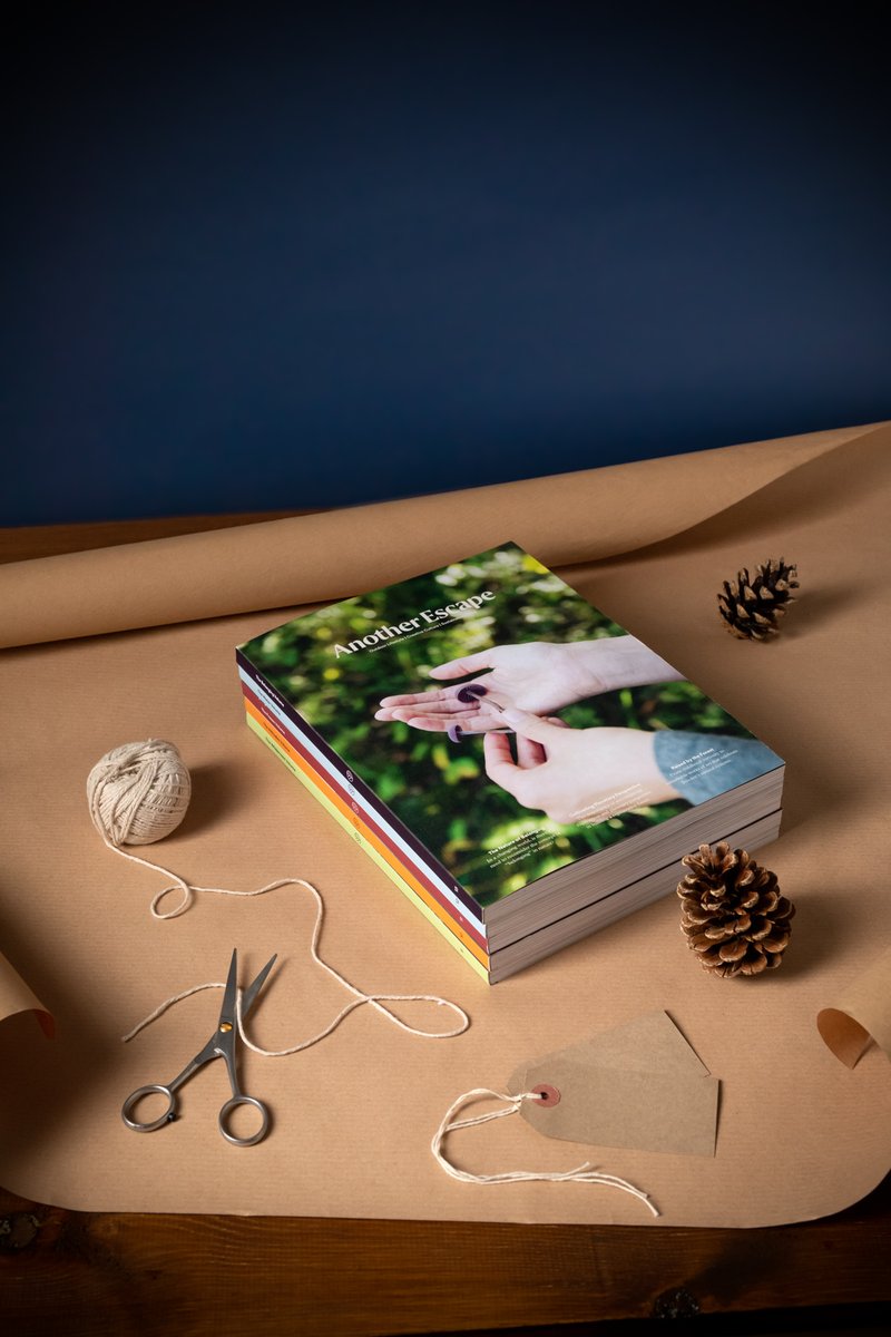 This year, postal and delivery services are going to be under a lot of pressure so we suggest ordering early to make sure you’ve got your gift copies in time for Christmas. anotherescape.com/shop