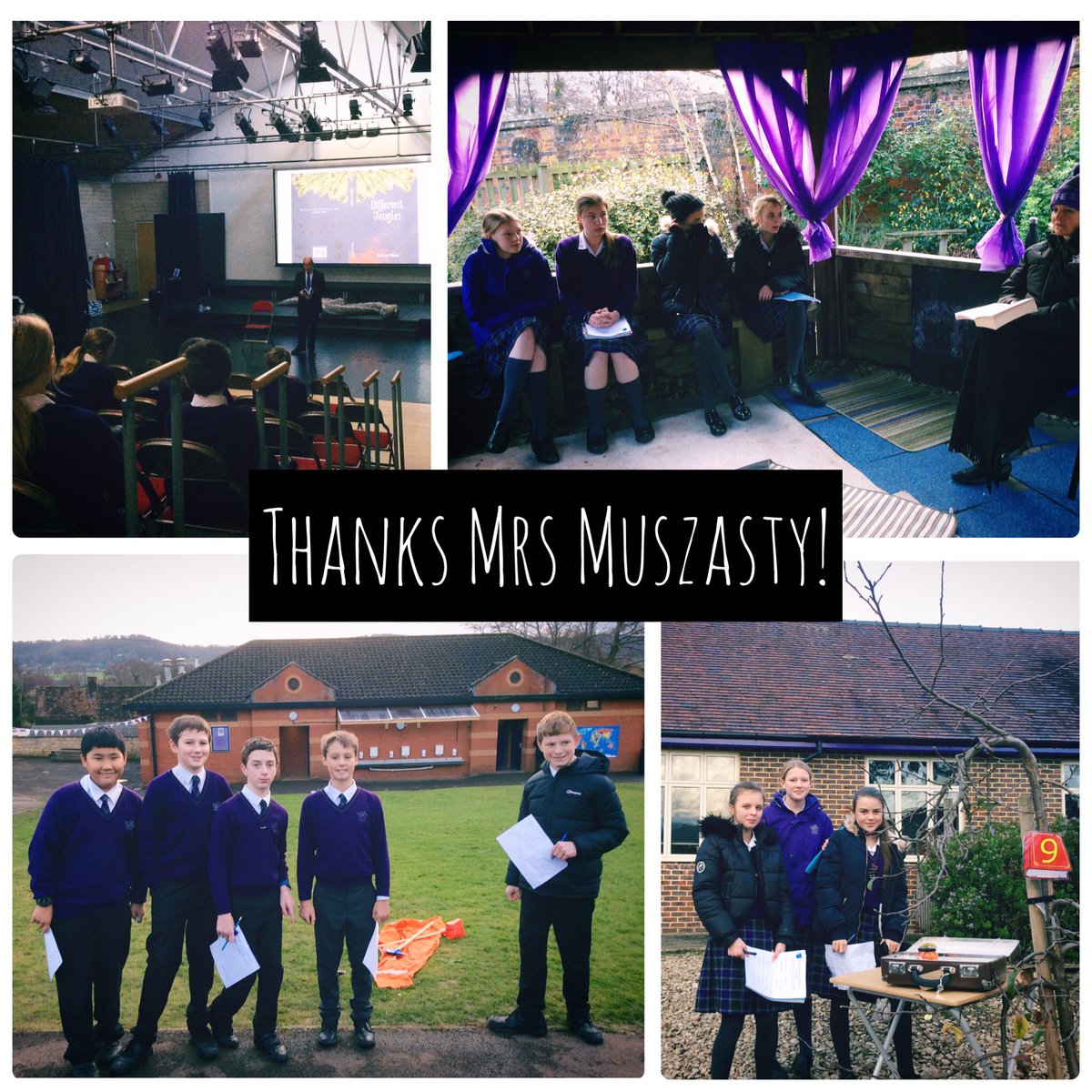 GrenfellPrep's tweet photo. Grenfell Y8 pupils have had such a fun day at Wycliffe’s Literature Festival... https://t.co/p7BePjNN9O