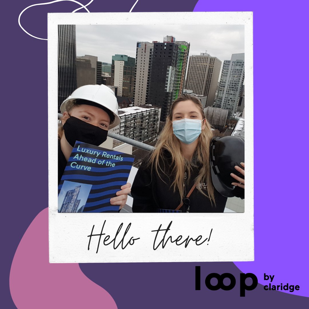 It’s a tour day! ⛑🏢Our very own Amanda and Meagan are excited to show our future residents all the great amenities and breathtaking views Loop by Claridge offers. 🏙
Ask them anything  👉 loop.claridgehomes.com 

#luxuryrentals #loopbyclaridge #ottawalife #downtownottawa