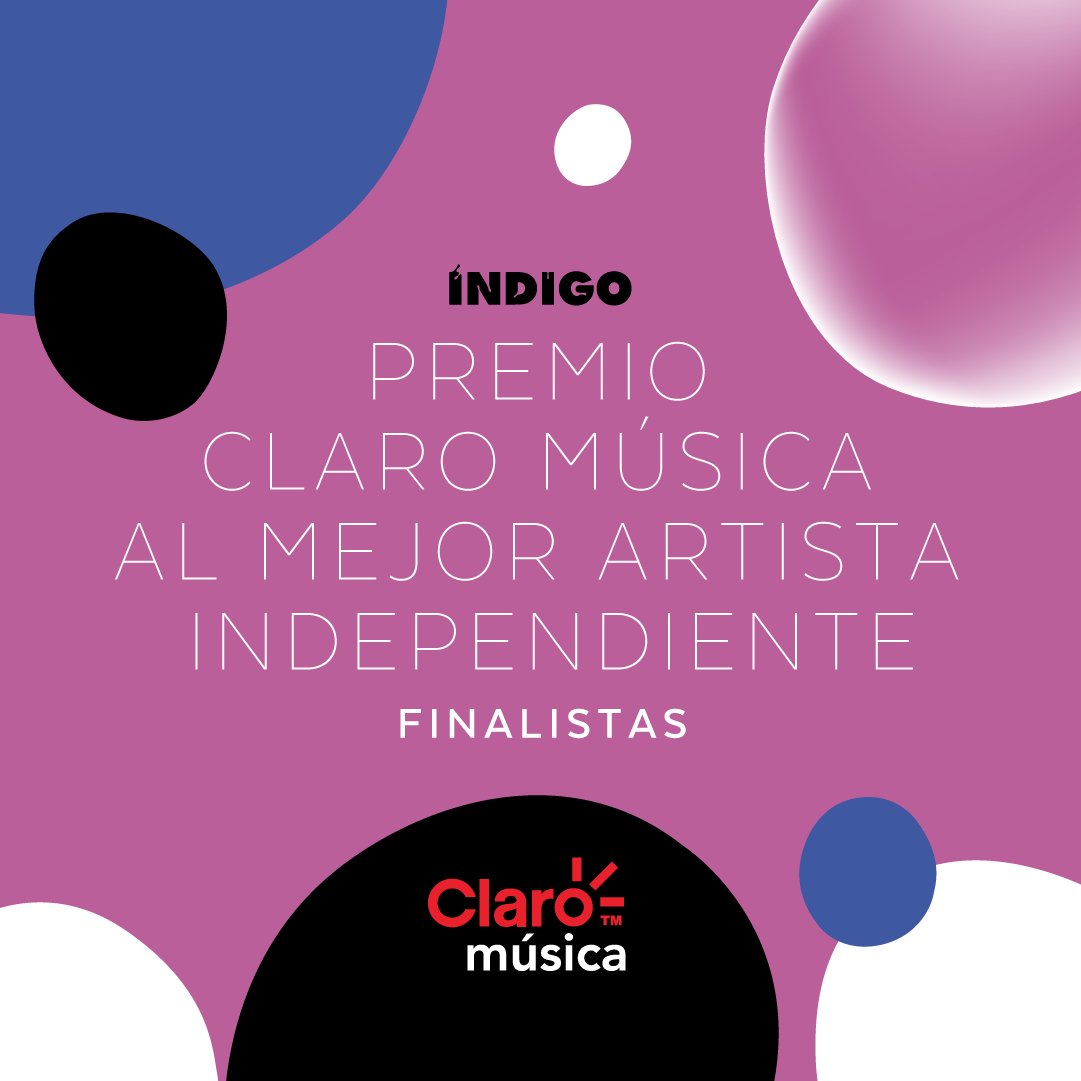 Estos son los finalistas de la categoría "Premio <a href="/ClaromusicaCL/">Claro música Chile</a> al Mejor Artista Independiente". Felicitaciones a <a href="/Adelaidabanda/">Adelaida banda</a>, <a href="/clercanifru/">La_Cler</a>, <a href="/Marcelo__Varas/">Marcelo Varas</a>, <a href="/ValretTony/">Tony Valret</a> y <a href="/4x3oficial/">4x3 Oficial</a>. Este 18 de diciembre conocerás al ganador x premiosindigo.cl