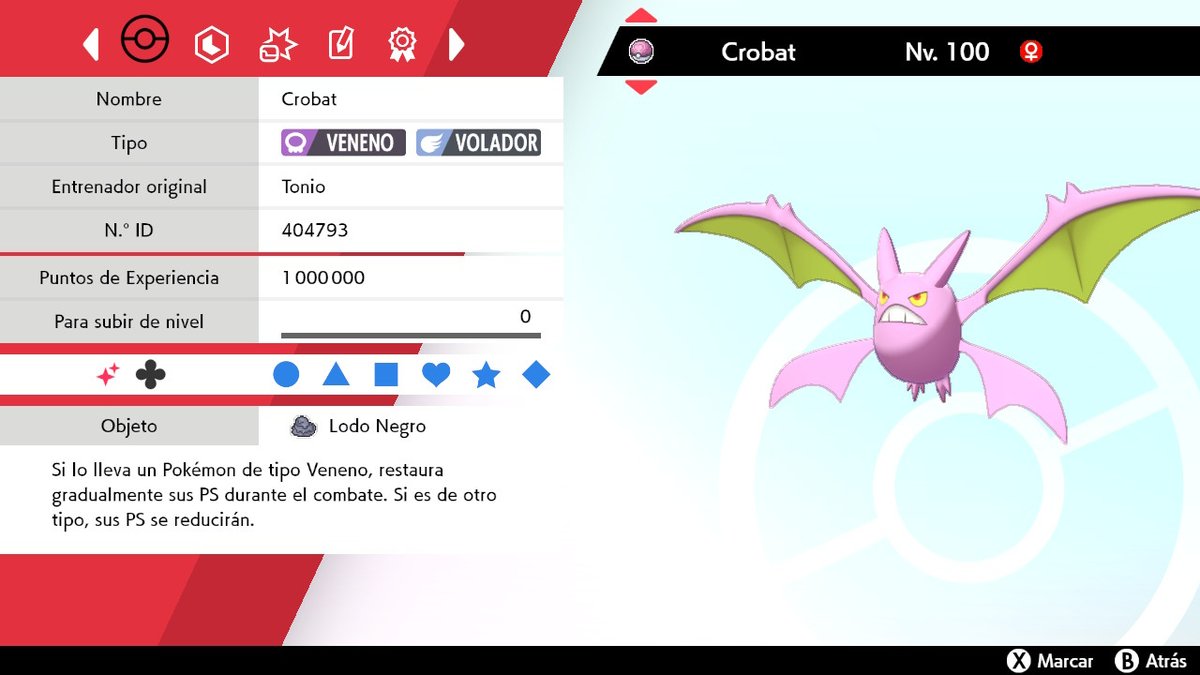 SoyNesso's tweet photo. 💞✨ SORTEO MAMÁ CROBAT + BEBÉS SHINYS ROSA #PokemonEspadaEscudo #NintendoSwitch ✨💞

★ 5 GANADORES SE LLEVAN A CROBAT, SPHEAL, OMANYTE Y DRATINI SHINYS

PARA PARTICIPAR:

• SÍGUEME

• DA RT 🔄

• MENCIONA A UN AMIGO 

FINALIZA EL 7 DE DICIEMBRE. SUERTE ✨🖤 https://t.co/Kyv0JPANV3
