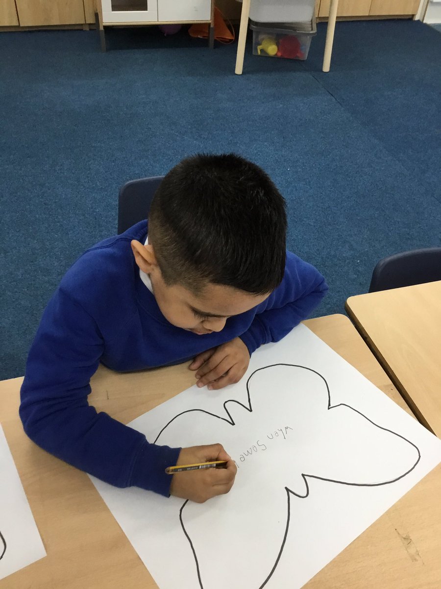 We discussed some worries during circle time and wrote some of them inside our butterflies. <a href="/RainbowEduMAT/">Rainbow Education MAT</a> <a href="/stsilasschool/">St Silas CE Primary School</a>