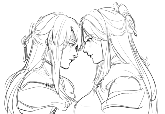 ah these two ?????
(sneak doodling while working heh)
#beiguang #原神 #genshinimpact 