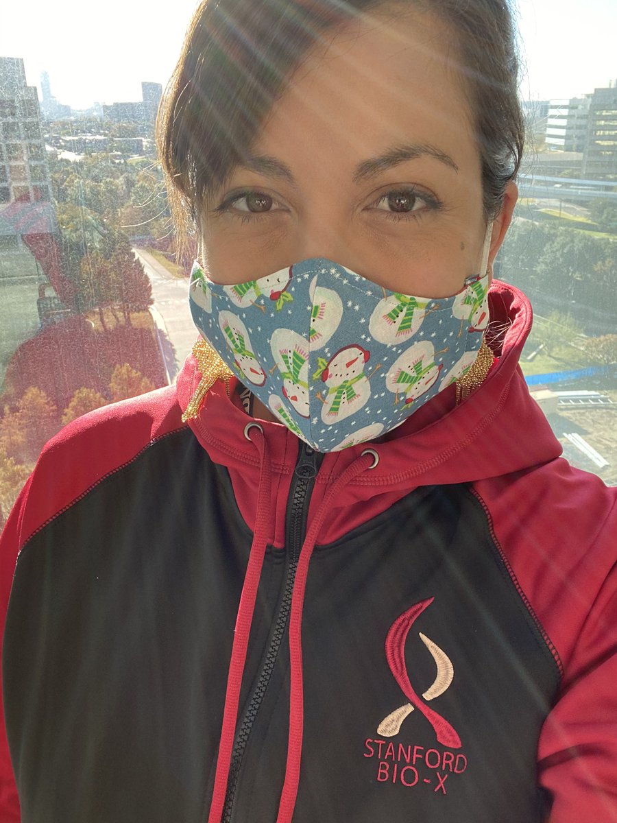 DrGBaylon's tweet photo. One of my favorite perks of being a former @StanfordBioX grad student fellow is the annual update to my swag, so glad not even a pandemic (or an interstate move) stopped this tradition #viewfromthelab #MaskUp https://t.co/vv3gk3PslY