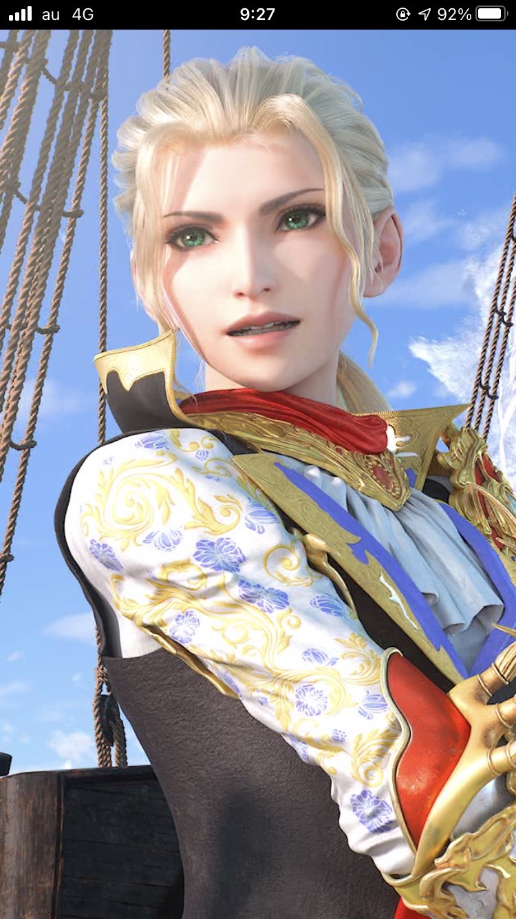 Norvin Y V Twitter お 今回ffbeの追加キャラのff5のファリス 天野喜孝デザインの再現だ ムービーになるのなんてps1版の Ff5以来じゃないですかね もう一度でいいので 天野デザインの世界観のffやってみたいですよね キャラクターや建造物など 今のクオリティで