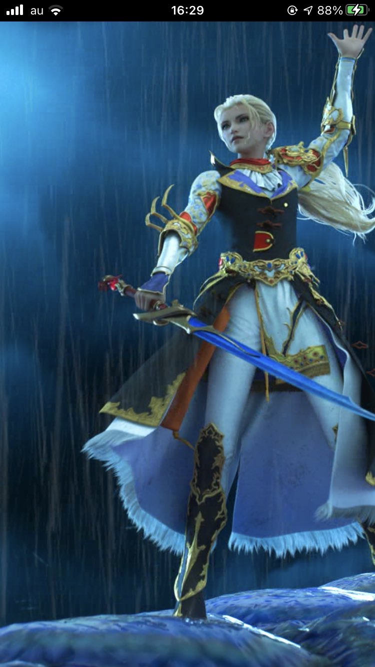 Norvin Y V Twitter お 今回ffbeの追加キャラのff5のファリス 天野喜孝デザインの再現だ ムービーになるのなんてps1版の Ff5以来じゃないですかね もう一度でいいので 天野デザインの世界観のffやってみたいですよね キャラクターや建造物など 今のクオリティで