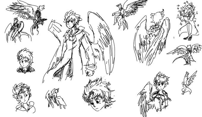 you ever think about roxas in neverland and decide you gotta slap some wings on this boy 