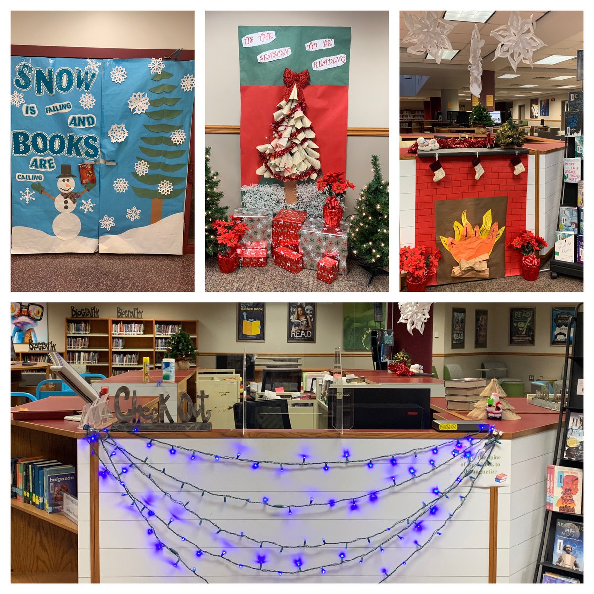 Emily Johnson (@allinlibrarian) on Twitter photo We are ready for <a href="/jenksps/">Jenks Public Schools</a> 7th & 8th graders to be back in the building! The library has festive decor and winter/holiday themed books for our <a href="/jenksms/">Jenks Middle School</a> students! We are ready for <a href="/jenksps/">Jenks Public Schools</a> 7th & 8th graders to be back in the building! The library has festive decor and winter/holiday themed books for our <a href="/jenksms/">Jenks Middle School</a> students!