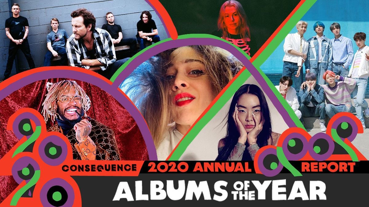 Consequence of Sound (@consequence) on Twitter photo 2020-12-01 19:42:27 For all of the bad this year brought, new music was something to be thankful for. Here are the top 50 albums of 2020: cos.lv/3sCO50Czt6c For all of the bad this year brought, new music was something to be thankful for. Here are the top 50 albums of 2020: cos.lv/3sCO50Czt6c