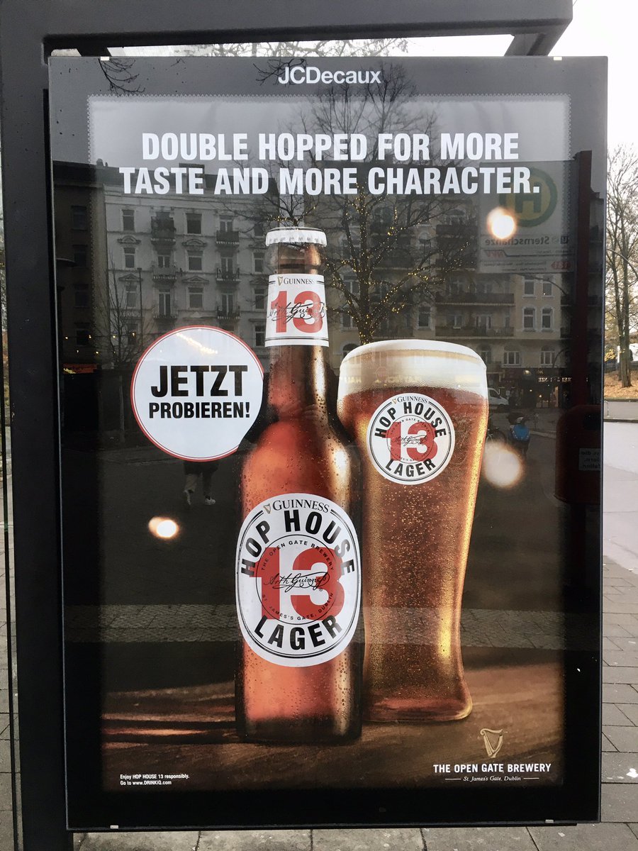 GeorgAlbrecht1's tweet photo. endlich mal wieder Werbung die auch mich anspricht! 😂
vom Fass schmeckt es schon mal lecker. 😋
vorhin bei EDEKA aber nicht gesehen. 🤔 #HopHouseLager 1️⃣3️⃣ https://t.co/ffQR30pAcB