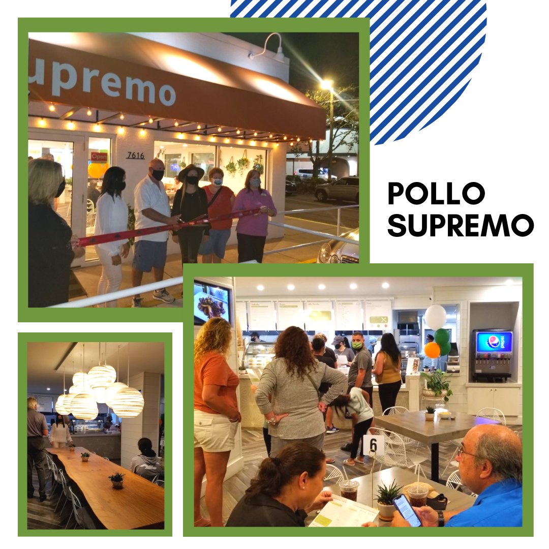 ProsperaUSA's tweet photo. #TampaTuesday - ✂️ Prospera client, Eugenio Alvarez, is the owner of the new Pollo Supremo restaurant at 7616 Hillsborough Ave. With more than 35 years of delicious experience in New Jersey, this famous restaurant is now open in the City of Tampa! 🎊
#ProsperaClient #Tampa https://t.co/I4oHiGF7lr