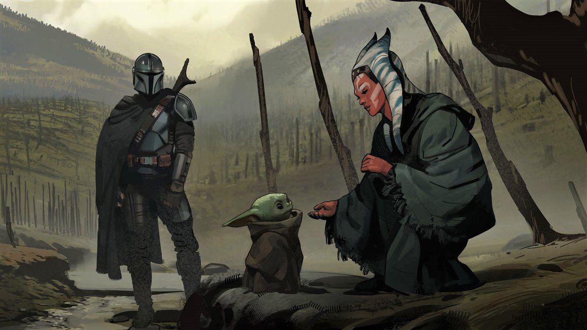 The Mandalorian concept art for "The Jedi" is amazing.