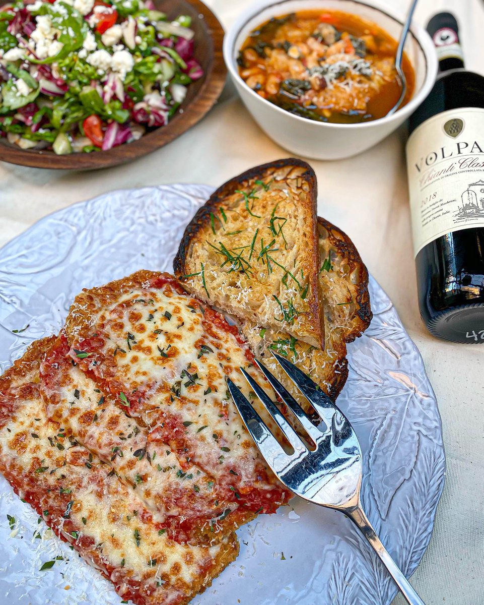 Grab a bottle of @castellodivolpaia and order our eggplant parmesan dinner for two this week #BokaChicago #BokaRestaurantGroup